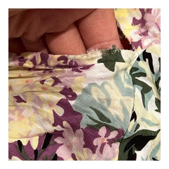 ANTHROPOLOGIE x FAITHFULL THE BRAND US 8/L Romper Ana Playsuit‎ Floral *READ* - Picture 5 of 16